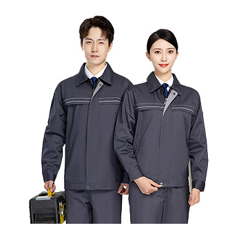 005春秋耐磨長袖工程服  反光條設計  大量現(xiàn)貨  可印花繡花  